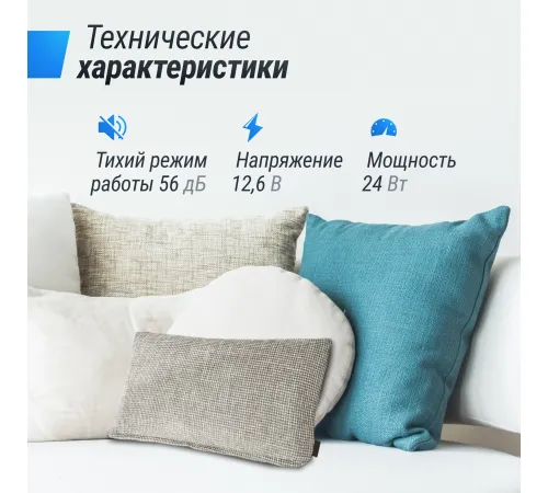 Массажная подушка UNIX Med Relax Pillow Grey