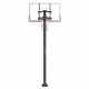 Баскетбольная стойка стационарная UNIX Line B-Stand-TG 54"x32" R45 H230-305 см