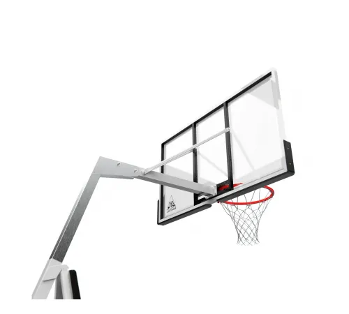 Баскетбольная мобильная стойка DFC STAND56SG 143x80CM поликарбонат (3кор)