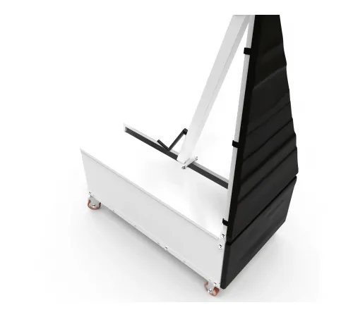 Баскетбольная мобильная стойка DFC STAND56SG 143x80CM поликарбонат (3кор)