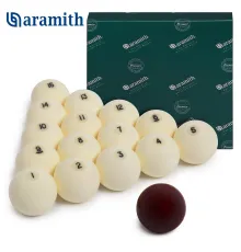 Шары Aramith Premier Pyramid Ø60,3 мм Красный биток