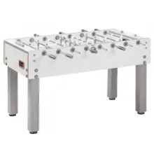 Игровой стол - футбол "Garlando G-500 Pure White H2O" (143x76x88см)