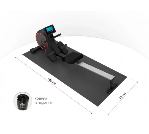 Гребной тренажер UNIX Fit Techno Rower 410E