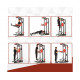 Турник-брусья, тяга сверху DFC HOMEGYM HOMCOM