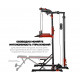 Турник-брусья, тяга сверху DFC HOMEGYM HOMCOM