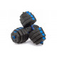 Гантели гексагональные разборные с грифом, 40 кг. (2 шт. х 20 кг.) VictoryFit VF-DН400