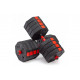 Гантели гексагональные разборные с грифом, 50 кг. (2 шт. х 25 кг.) VictoryFit VF-DН500