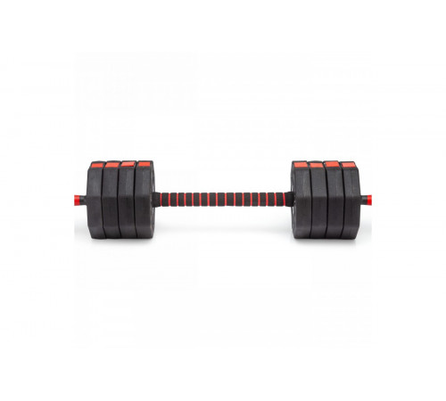 Гантели гексагональные разборные с грифом, 50 кг. (2 шт. х 25 кг.) VictoryFit VF-DН500