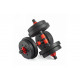 Гантели разборные с грифом, 15 кг. (2 шт. х 7,5 кг.) VictoryFit VF-DС150