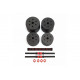 Гантели разборные с грифом, 30 кг. (2 шт. х 15 кг.) VictoryFit VF-DС300