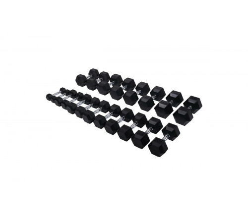 Набор гантелей гексагональных (пары) от 32,5-50 кг VF-SET660