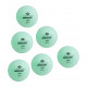 Мяч для настольного тенниса Glow in the dark, 6 шт