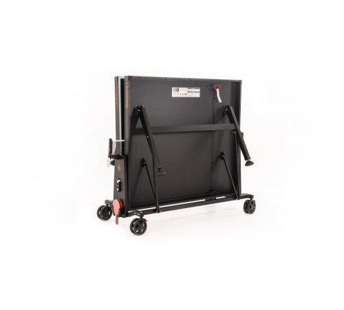 Теннисный стол складной для помещений "RASSON PREMIUM T01 Indoor" (274 х 152,5 х 76 см, черный ясень) с сеткой