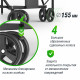 Теннисный стол UNIX Line Compact indoor 18mm MDF (Green)