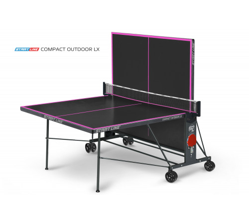 Стол теннисный Compact-2 LX  Всепогодный 6 black