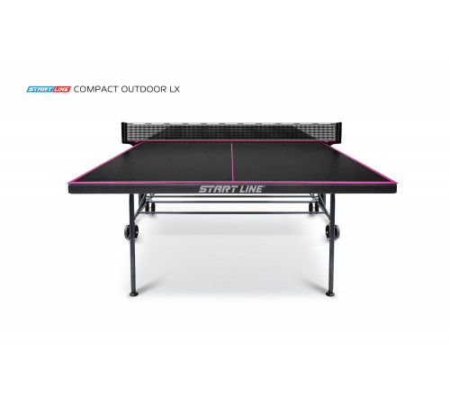 Стол теннисный Compact-2 LX  Всепогодный 6 black
