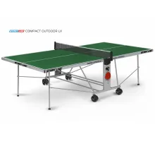 Стол теннисный Compact-2 LX  Всепогодный 6 Зеленый