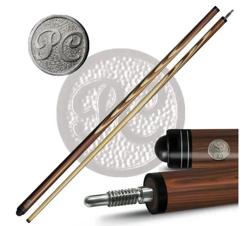 10-7-Р Кий "Классик 17-запильный" 2 РС, палисандр/граб(РС)
