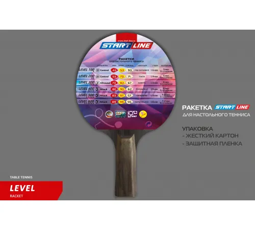 Теннисная ракетка Start line Level 400 New (анатомическая) 12501