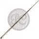 1-11-ПУЛ Кий "Классик 13 запилов" 1 РС, ясень/черн.граб(РС)