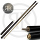 Кий Ястреб, граб/черный граб, 36-запилов, 2PC(ЯК)